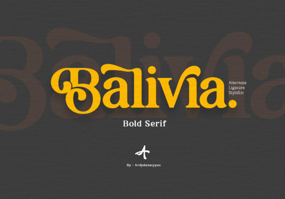 Balivia: A Serif Font for Impactful Design