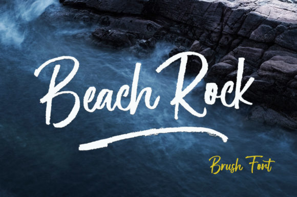 Beach Rock: The Stylish Script for Modern Design