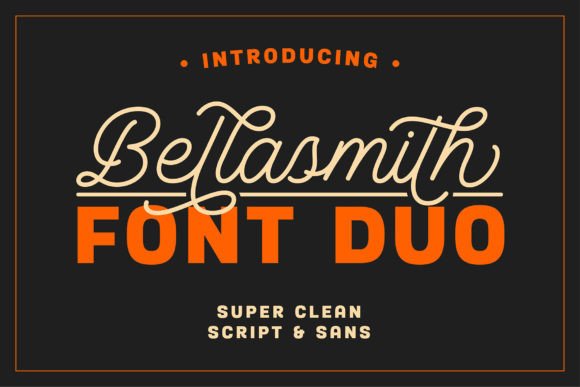 Bellasmith: Elevate Your Designs with a Versatile Font Duo