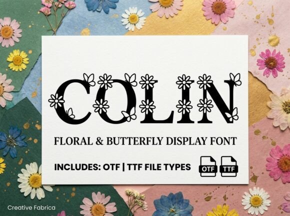 Colin: A Typeface Rooted in Nature's Cheerful Soul