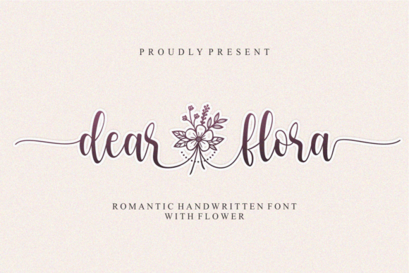 Dear Flora: Elevating Designs with Elegant Typography