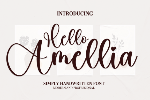 Discover the Elegance of Hello Amellia for Your Designs