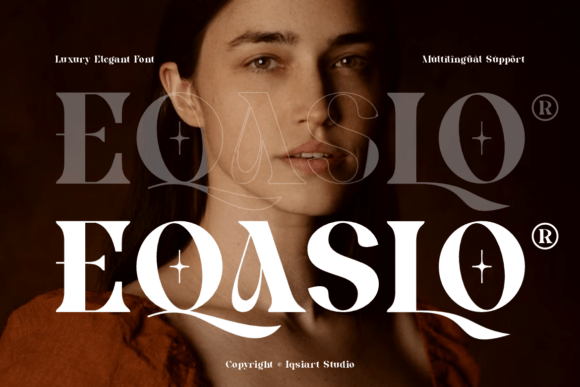 Eqaslo: A Serif Font for Authentic Visual Design