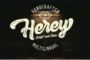 Herey Duo: Elevate Your Visual Design with a Striking Font