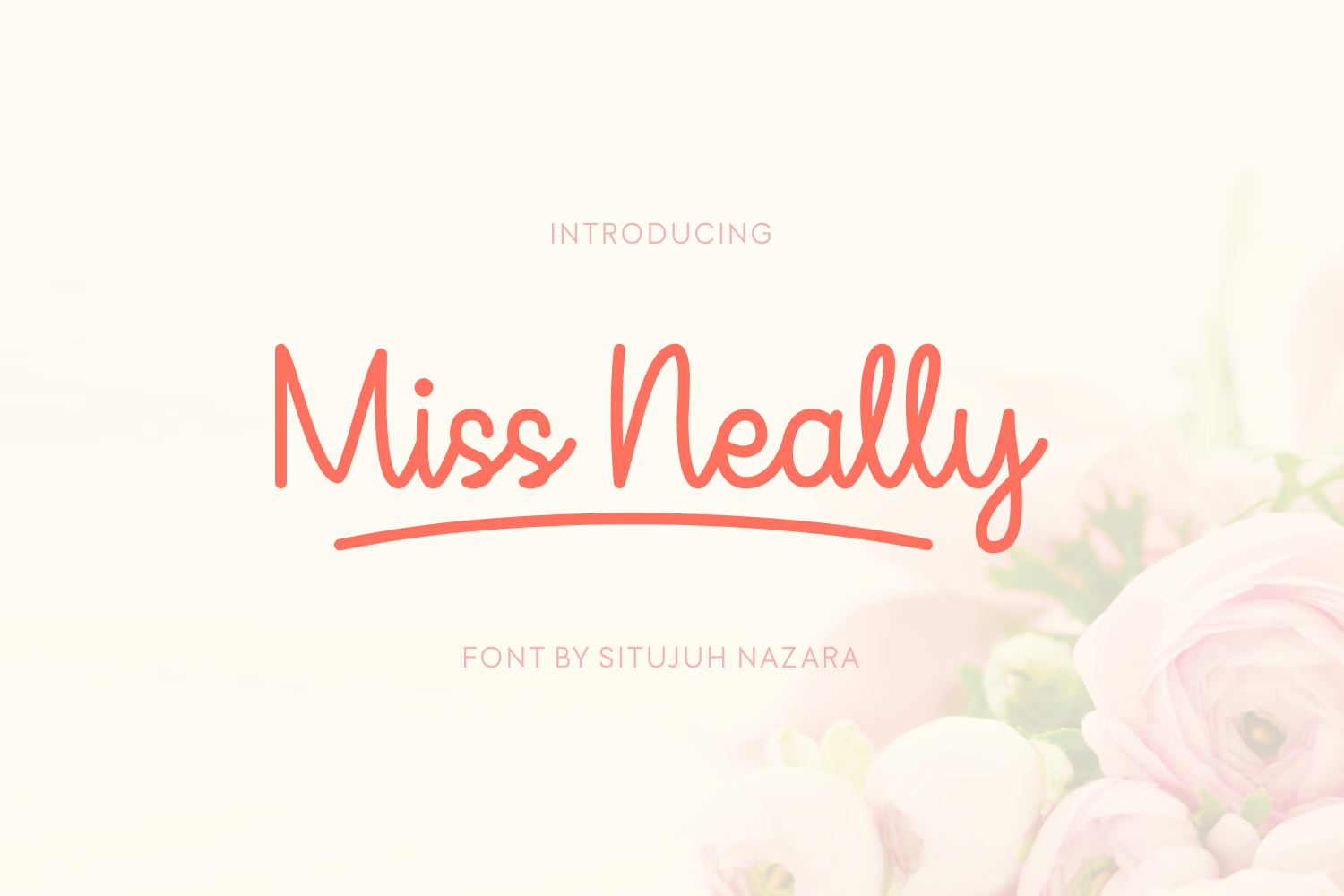 Miss Neally: The Elegant Monoline Script Font for Designers