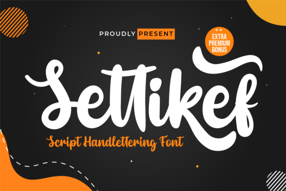 Settikef: Elevate Your Brand with Flowing Brush Script