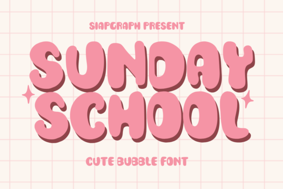Sunday School: A Retro Font for Modern Branding