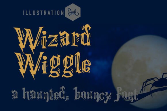 Wizard Wiggle: A Dynamic Font for Modern Design